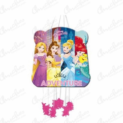 Comprar Piñata princesas adventure 28 x 33 cm online - Chuches Baratas