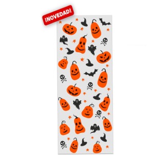 100 Halloween bags 10x10.5+4