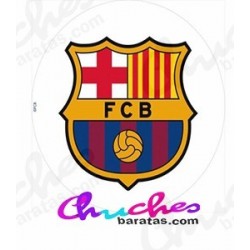 Oblea escudo Barcelona CF